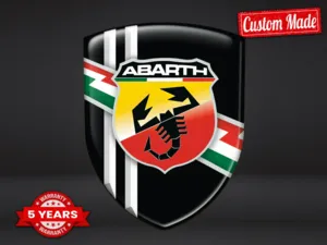Fiat Abarth Parachoques Personalizados Autos Deporte Carreras Estrella
